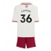 Arsenal Martin Zubimendi #36 Tredjedraktsett Barn 2025-26 Kortermet (+ Korte bukser)